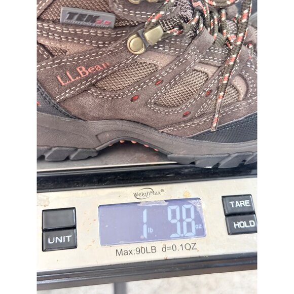 L.L. Bean Kids Waterproof Hiking Boots Size 1 Brown Lace Up Outdoors - Picture 10 of 10